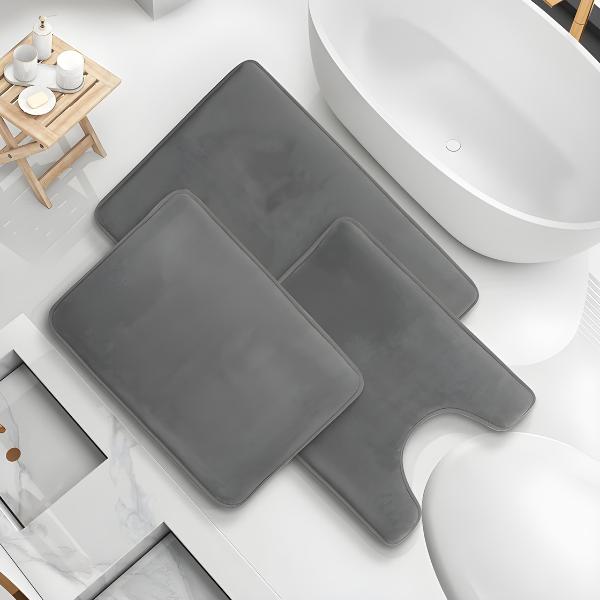 Keep your bathroom dry and secure with our ultra-absorbent, non-slip mats.