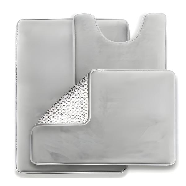 Quick-drying, non-slip bath mats to keep your bathroom clean, safe, and cozy.
