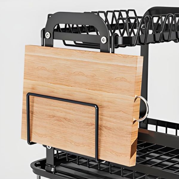 Dish Rack Pro – High capacity and durable wrought iron construction. - Going Up home