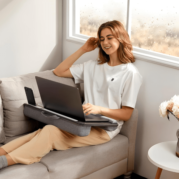 Padded and Multifunctional Laptop Stand - Going Up home